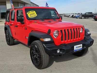 2020 Jeep Wrangler Unlimited Sport S 4X4