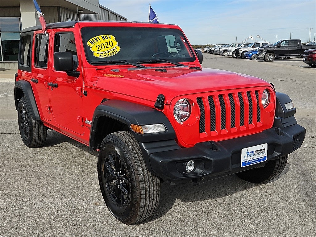 2020 Jeep Wrangler Unlimited Sport S 4X4