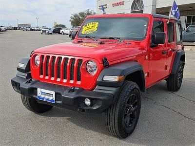 2020 Jeep Wrangler Unlimited Sport S 4X4