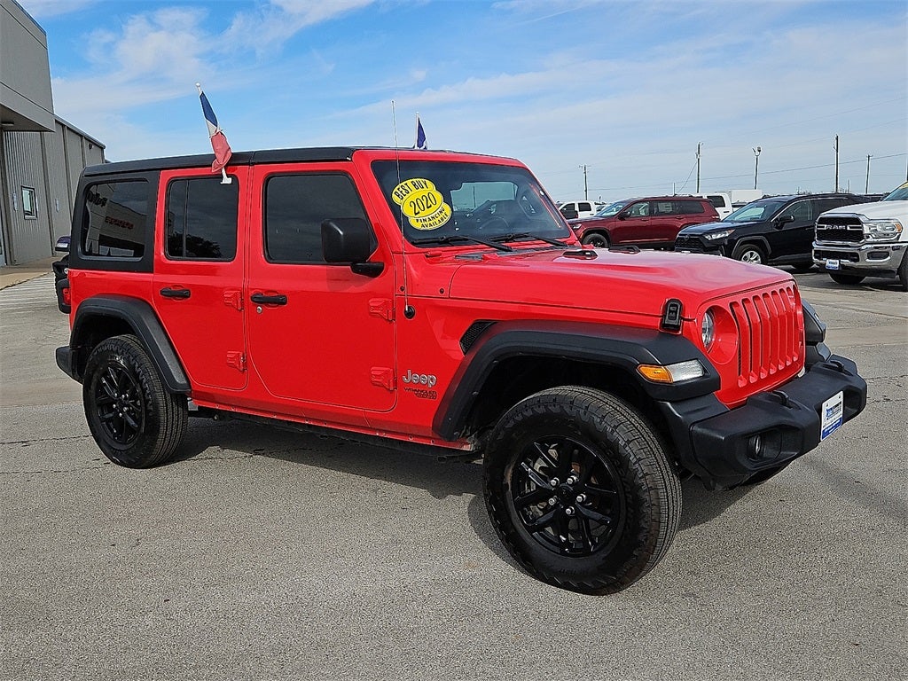 2020 Jeep Wrangler Unlimited Sport S 4X4