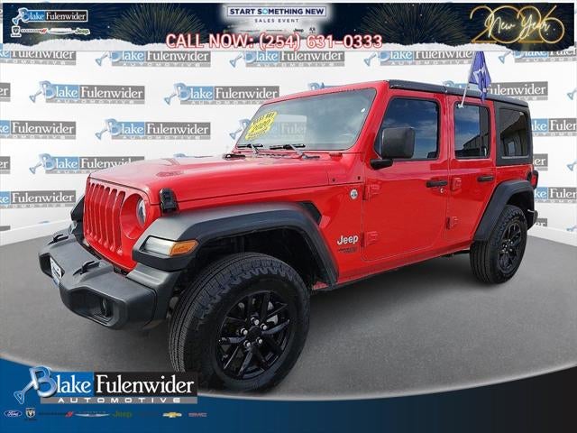 2020 Jeep Wrangler Unlimited Sport S 4X4