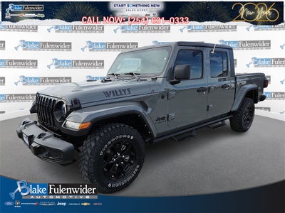 2021 Jeep Gladiator Willys 4x4
