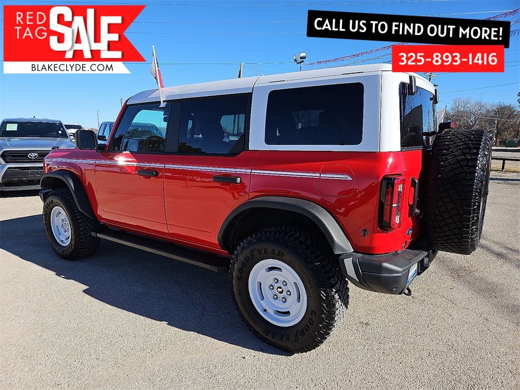 2024 Ford Bronco Heritage Edition