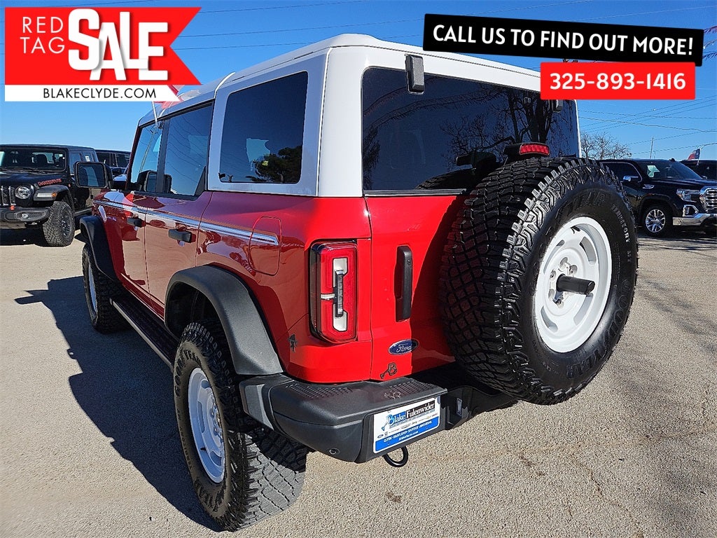 2024 Ford Bronco Heritage Edition