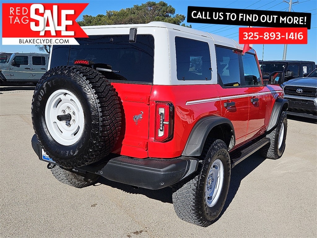 2024 Ford Bronco Heritage Edition