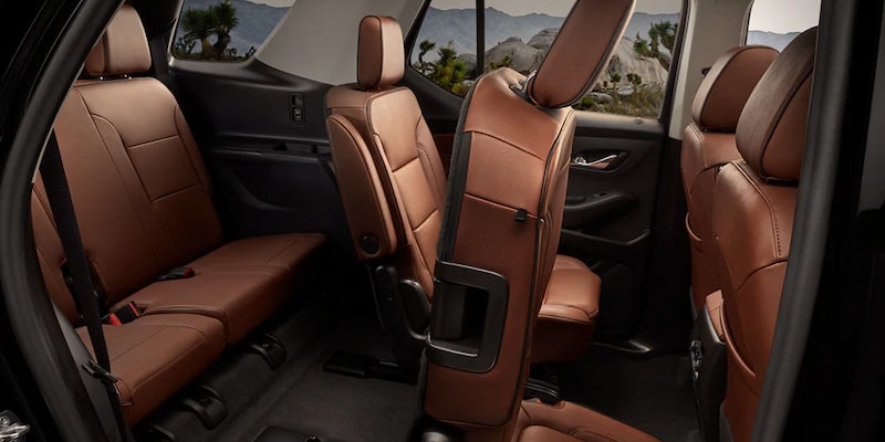 Chevrolet Traverse interior view